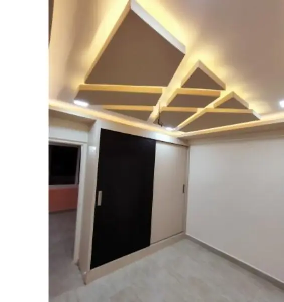 Gypsum, PVC & VOX Ceiling project photo 1 by MNS Interiors