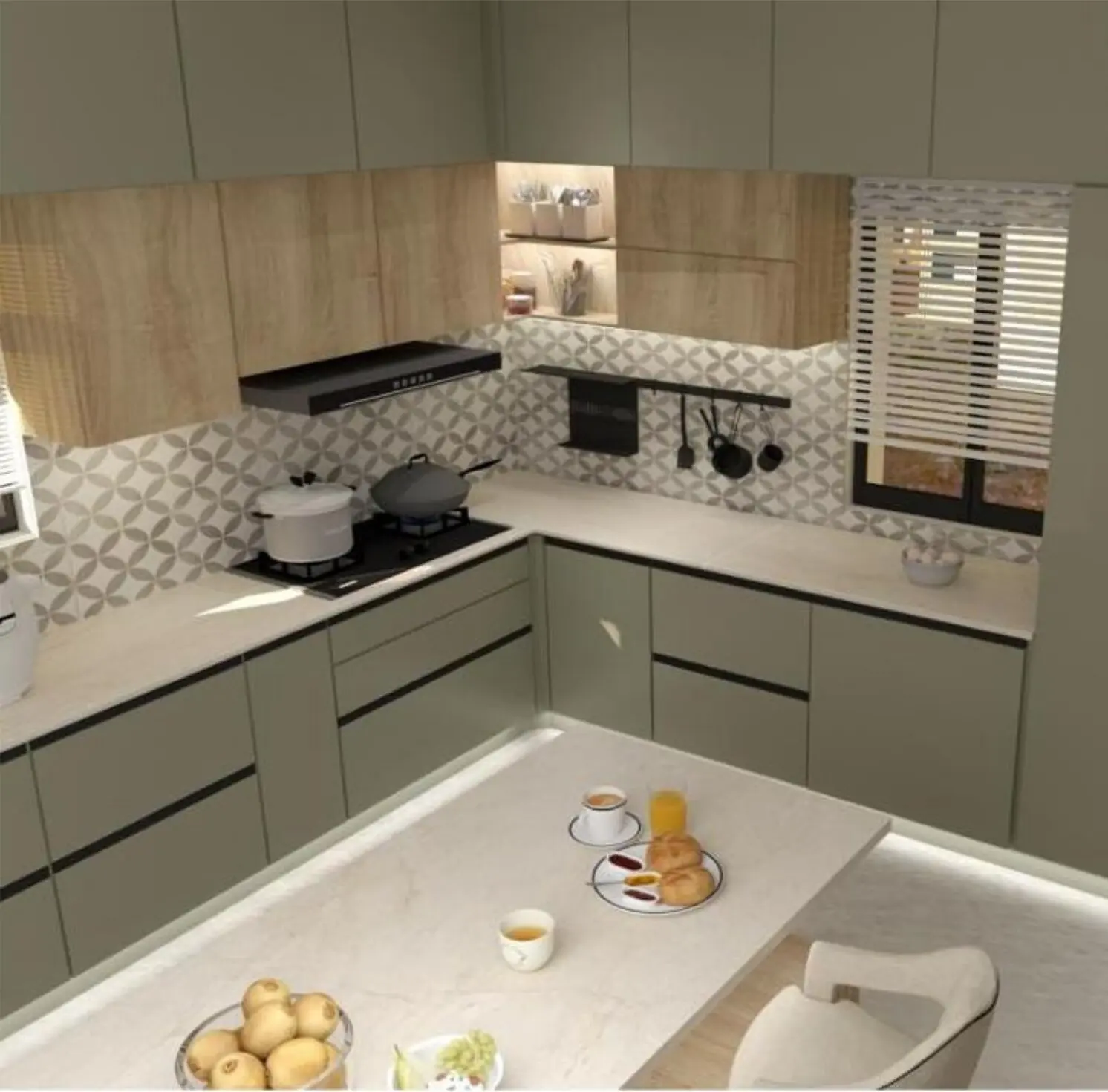 2D & 3D Designs for Interiors & Elevations by MNS Interiors