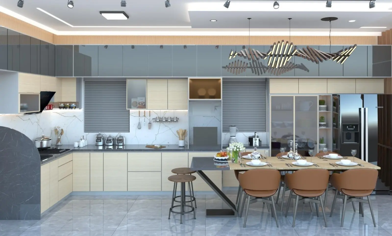 Modular & Semi-Modular Works project photo 2 by MNS Interiors