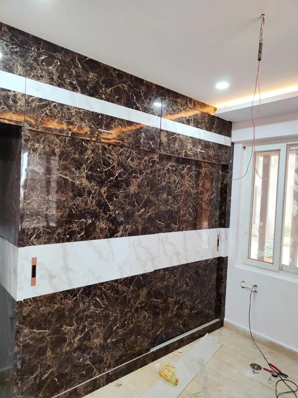 TV Units, Panelling & Framing Works project photo 9 by MNS Interiors