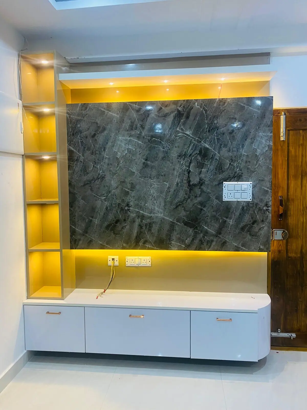 TV Units, Panelling & Framing Works project photo 12 by MNS Interiors