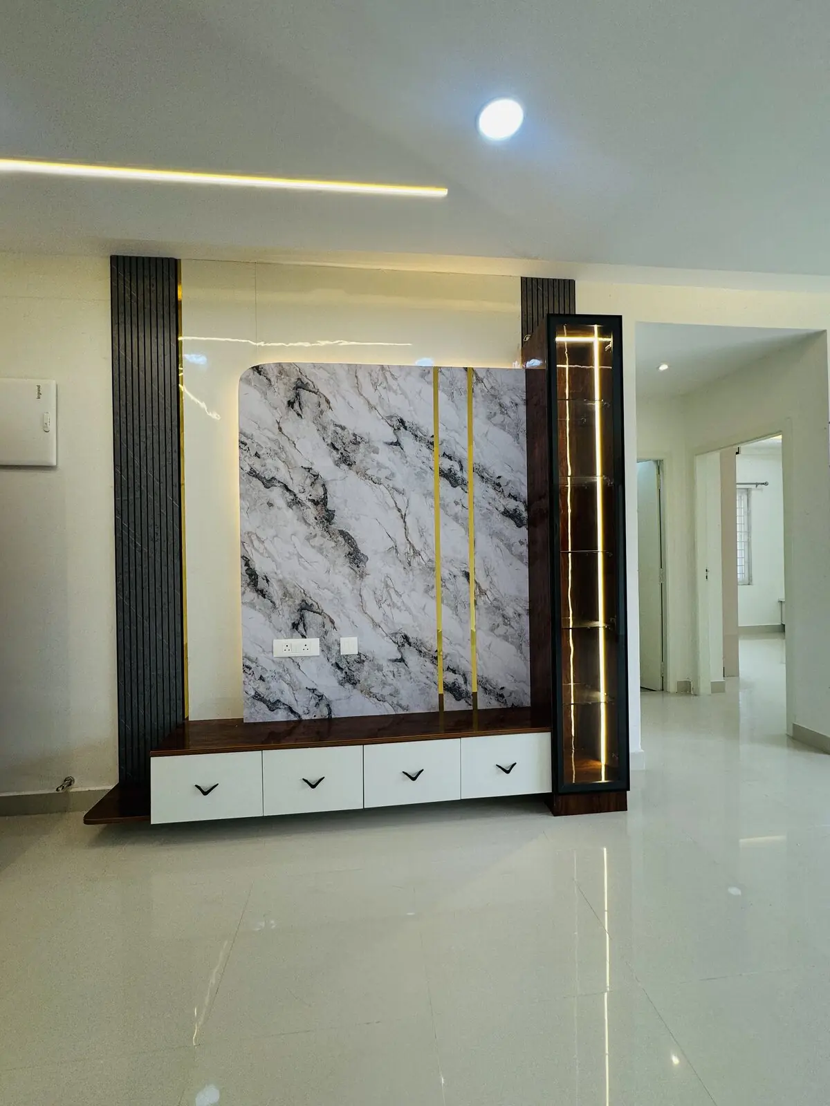 TV Units, Panelling & Framing Works project photo 13 by MNS Interiors
