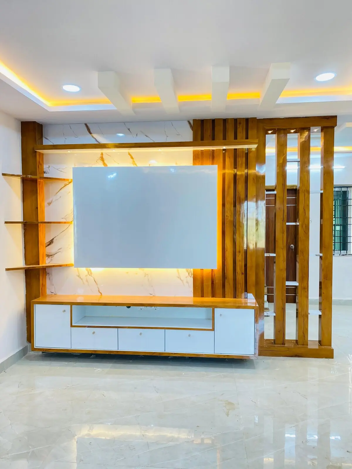 TV Units, Panelling & Framing Works project photo 11 by MNS Interiors